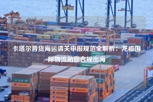 卡塔尔普货海运清关申报规范全解析：龙禧国际物流助您合规出海