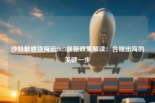 沙特敏感货海运2025最新政策解读：合规出海的关键一步