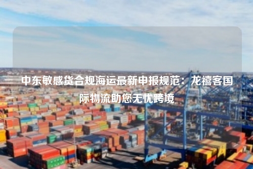 中东敏感货合规海运最新申报规范:龙禧客国际物流助您无忧跨境