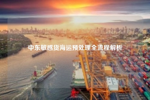 中东敏感货海运预处理全流程解析