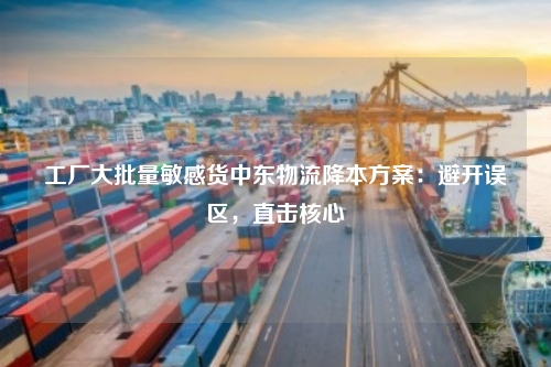 工厂大批量敏感货中东物流降本方案:避开误区,直击核心