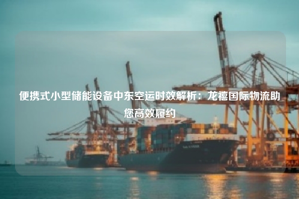 便携式小型储能设备中东空运时效解析：龙禧国际物流助您高效履约