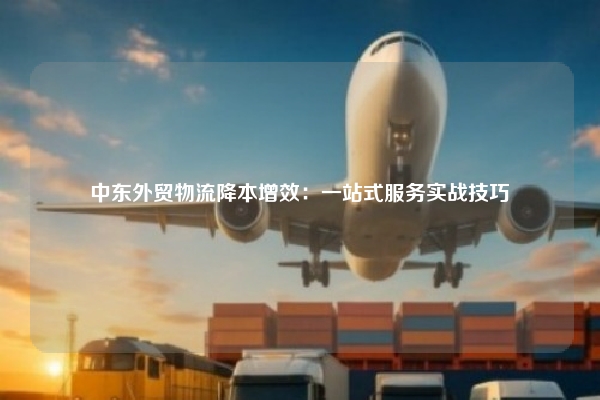 中东外贸物流降本增效：一站式服务实战技巧