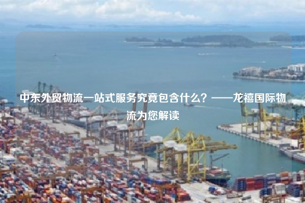 中东外贸物流一站式服务究竟包含什么?——龙禧国际物流为您解读