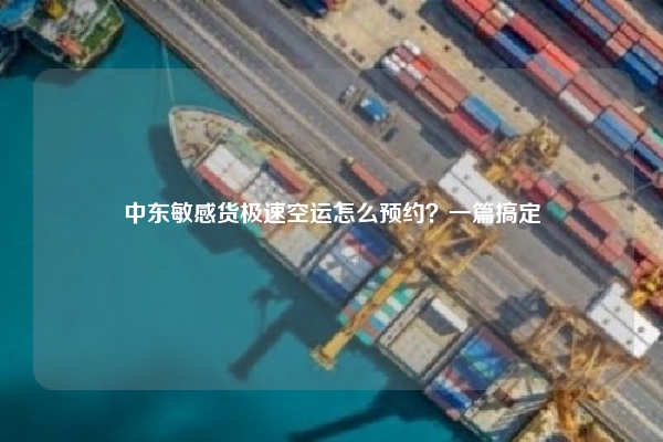中东敏感货极速空运怎么预约?一篇搞定