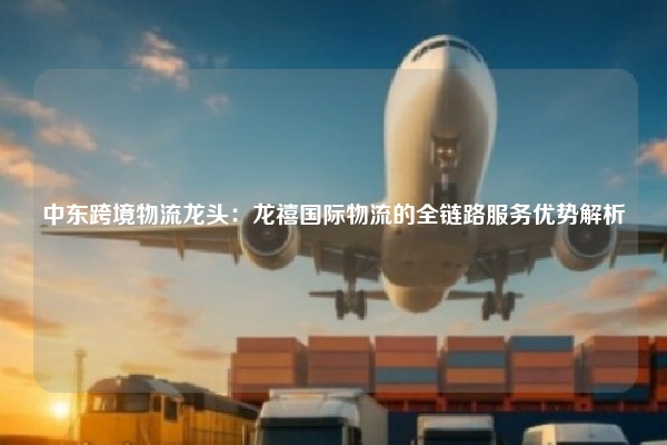 中东跨境物流龙头:龙禧国际物流的全链路服务优势解析