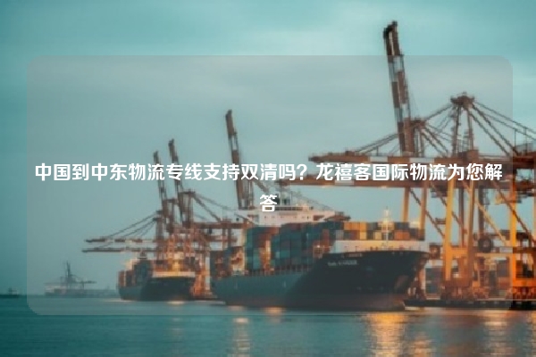 中国到中东物流专线支持双清吗？龙禧客国际物流为您解答