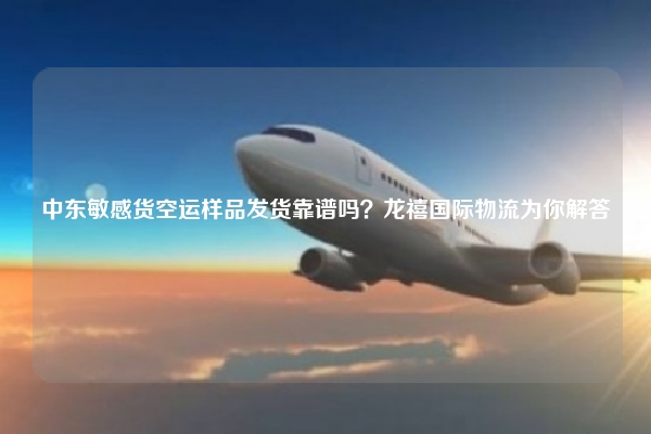 中东敏感货空运样品发货靠谱吗？龙禧国际物流为你解答