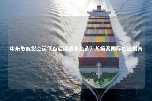 中东敏感货空运低查验渠道怎么选?龙禧客国际物流指南